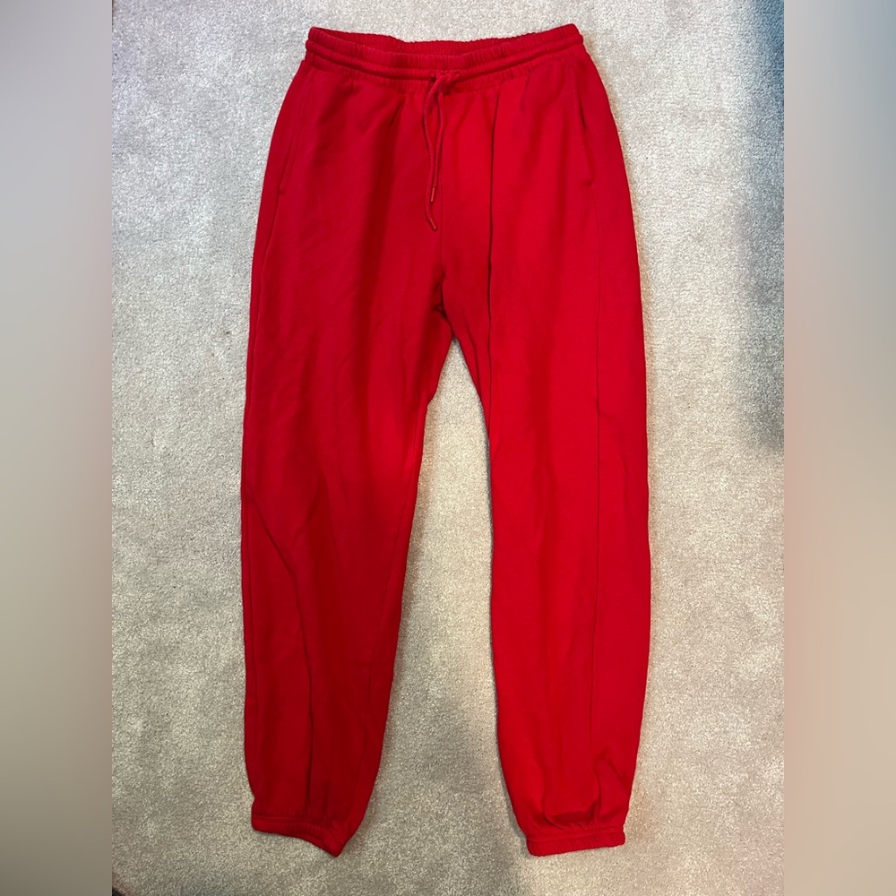 Old Navy Red Joggers